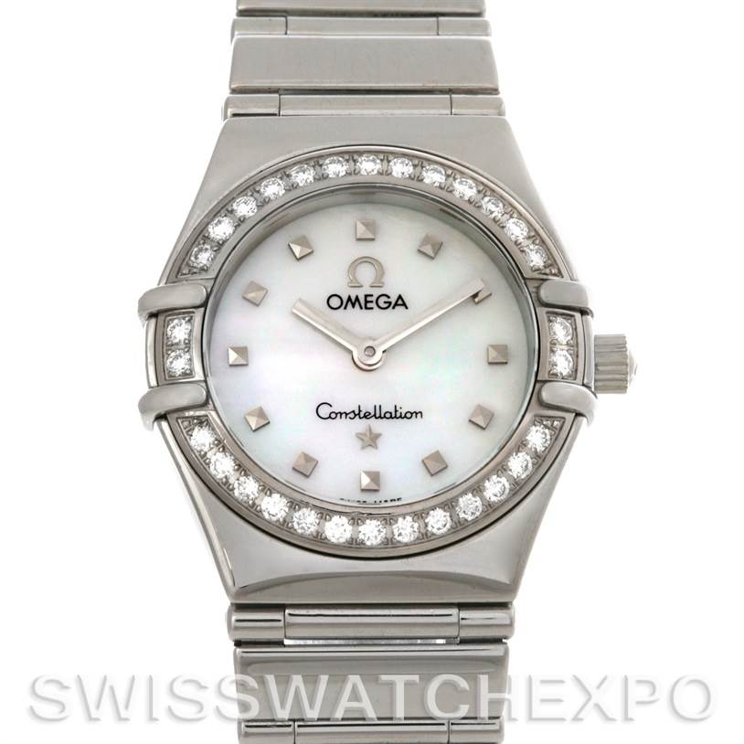 Omega Constellation My Choice Ladies Quartz Mini Watch 1465.71.00