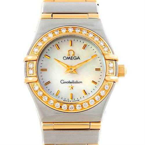 Photo of Omega Constellation My Choice Steel Gold Diamond Watch 1267.70.00
