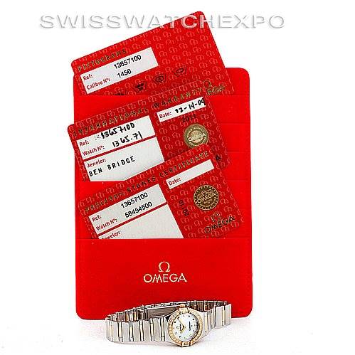 Ladies Omega Constellation Diamond Mini 1365.71.00 | SwissWatchExpo
