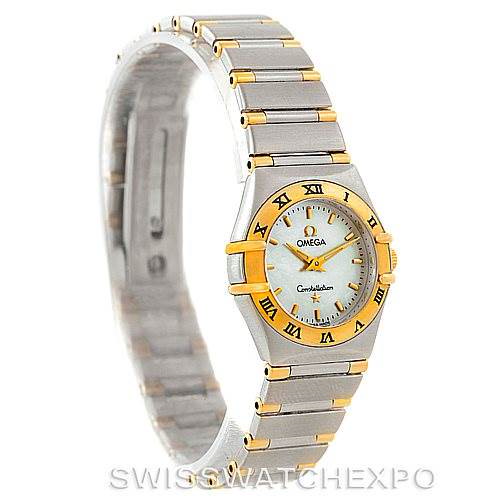 Omega Constellation Steel and Gold Ladies Watch 1372.70.00 SwissWatchExpo