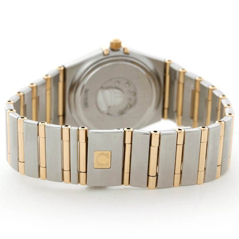 Omega Constellation My Choice Steel Gold Diamond Watch 1277.70.00 ...
