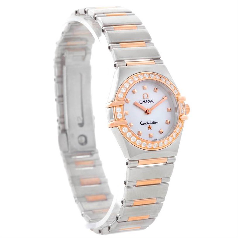 Omega Constellation My Choice Mini Diamond Watch 1368.71.00 Box Papers SwissWatchExpo