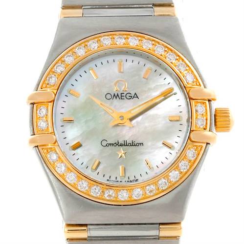 Photo of Omega Constellation Mini Steel and Gold Diamond Watch