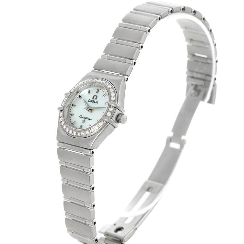 Omega Constellation 95 My Choice Ladies Mini Watch 1466.71.00 SwissWatchExpo