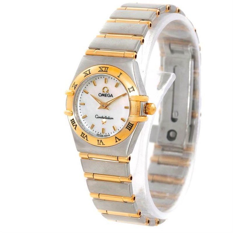 Omega Constellation Steel and Gold Ladies Watch 1372.70.00 SwissWatchExpo
