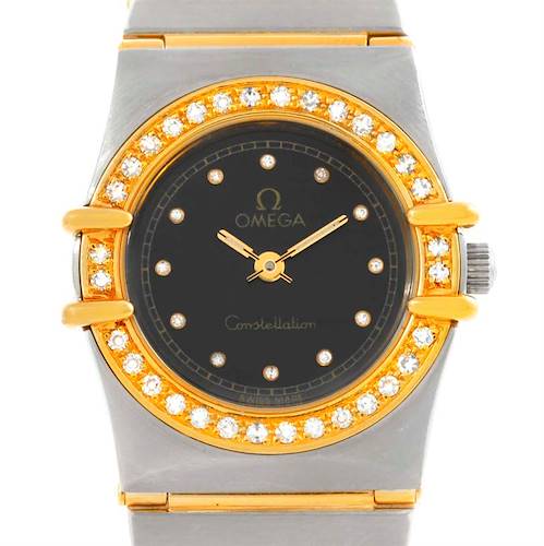 Photo of Omega Constellation My Choice Mini Steel Gold Diamond Watch