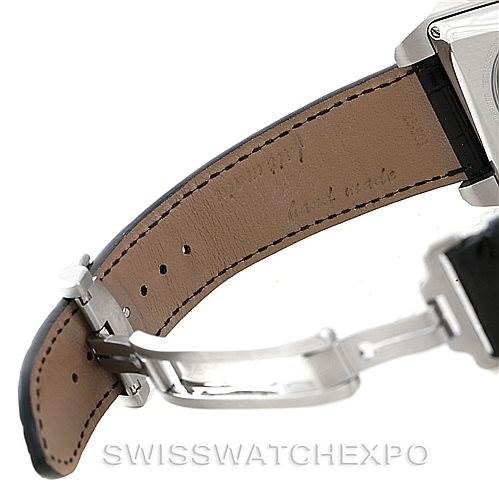 The image shows the side view of the strap and clasp of the Zenith Port Royal 03.0550.4021/01.C503 Men's Stainless Steel Silver Dial 03.0550.4021/01.C503 Men's Stainless Steel Silver Dial watch.