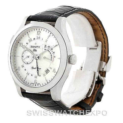 Zenith Grande Class Reserve De Marche Dual Time Watch 03.0520.683/01.C492 SwissWatchExpo