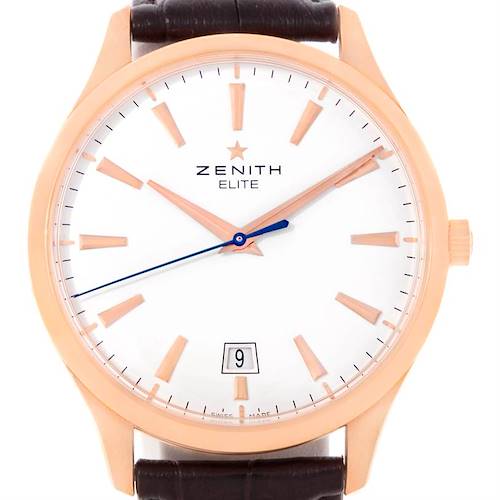 Photo of Zenith Captain Central Second 18K Rose Gold Watch 18.2020.670 Box Papers