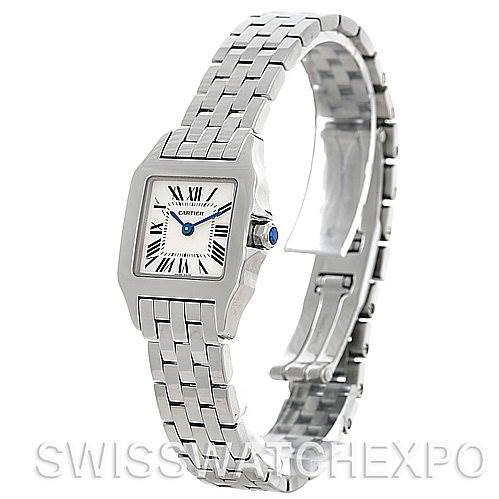 Cartier Santos Demoiselle Steel Ladies Watch W25064Z5 SwissWatchExpo