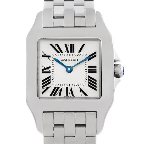Photo of Cartier Santos Demoiselle Steel Midsize Watch W25065Z5