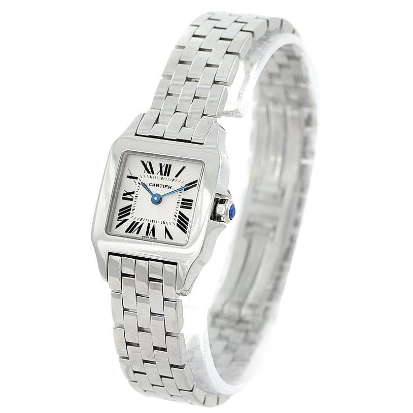 Cartier Santos Demoiselle Steel Ladies Watch W25064Z5 | SwissWatchExpo