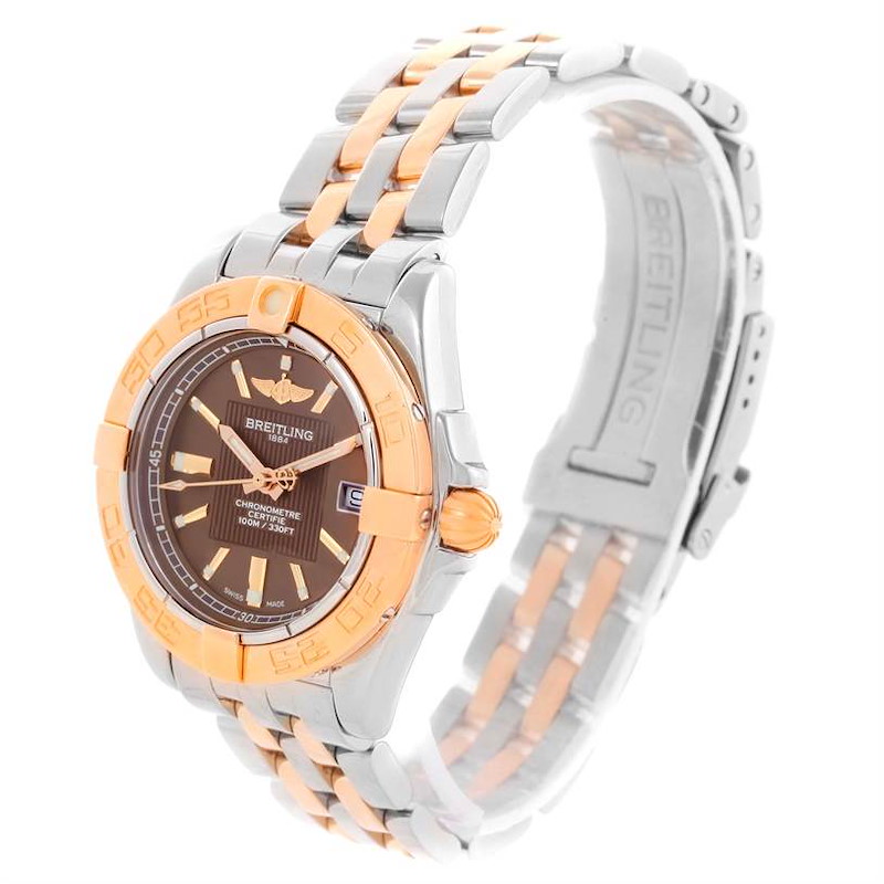 Breitling Galactic 32 Ladies Steel Gold Watch C71356L2/Q581-367C SwissWatchExpo