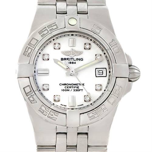 Photo of Breitling Starliner Ladies Diamond Watch A71340