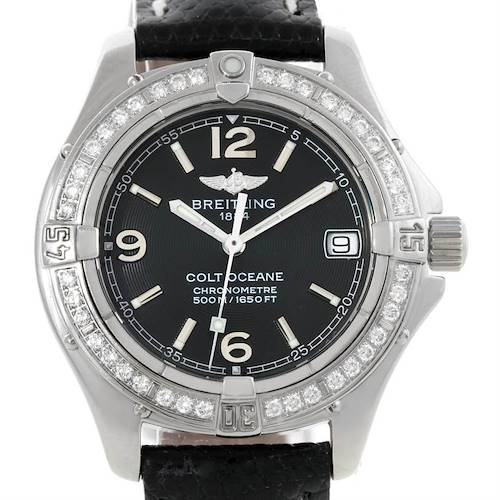 Photo of Breitling Colt Oceane SQ Ladies Diamond Watch A77350