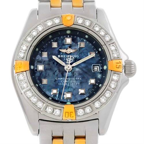 Photo of Breitling Callisto Ladies Mother of Pearl Diamond Watch A72345