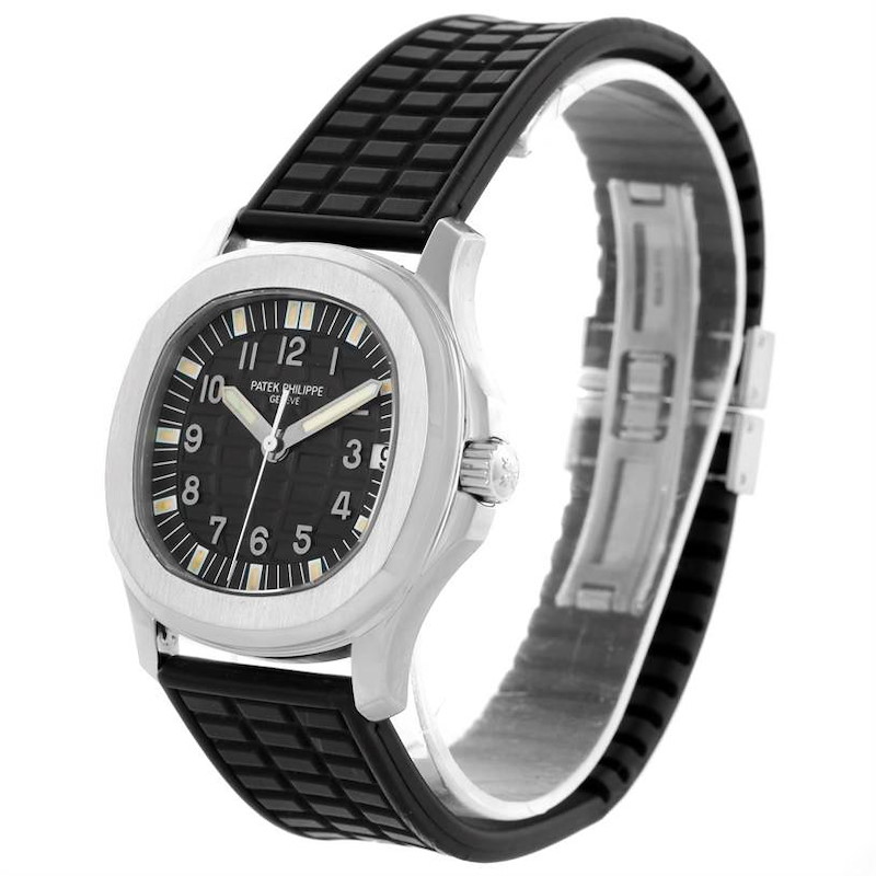 Patek Philippe Aquanaut Midsize Rubber Strap Automatic Watch 5066A SwissWatchExpo