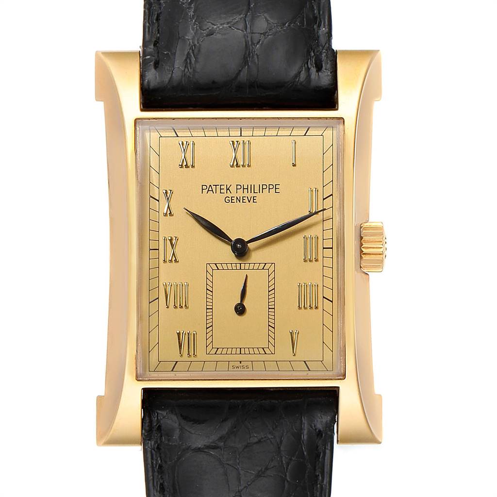 Patek Philippe Pagoda Yellow Gold Limited Edition Mens Watch 5500J ...