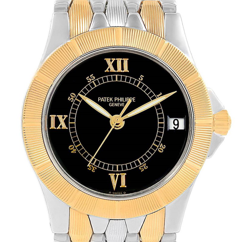 Patek Philippe Neptune Steel 18k Yellow Gold Mens Watch 5080/IJA SwissWatchExpo