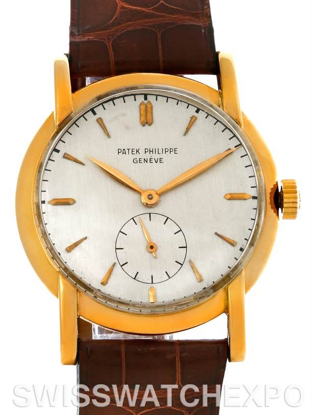 Patek Philippe Calatrava Vintage 18k Yellow Gold 2429/1 Year 1952 Watch |  SwissWatchExpo