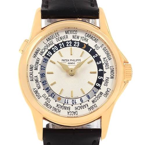 Photo of Patek Philippe World Time Complications Yellow Gold Watch 5110J