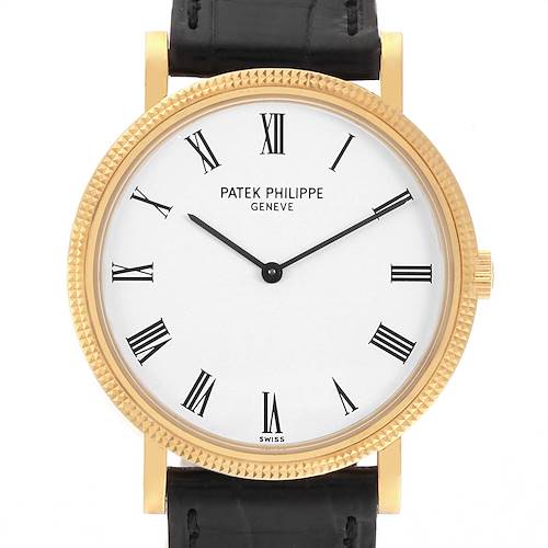 Photo of Patek Philippe Calatrava 18K Yellow Gold Automatic Mens Watch 5120
