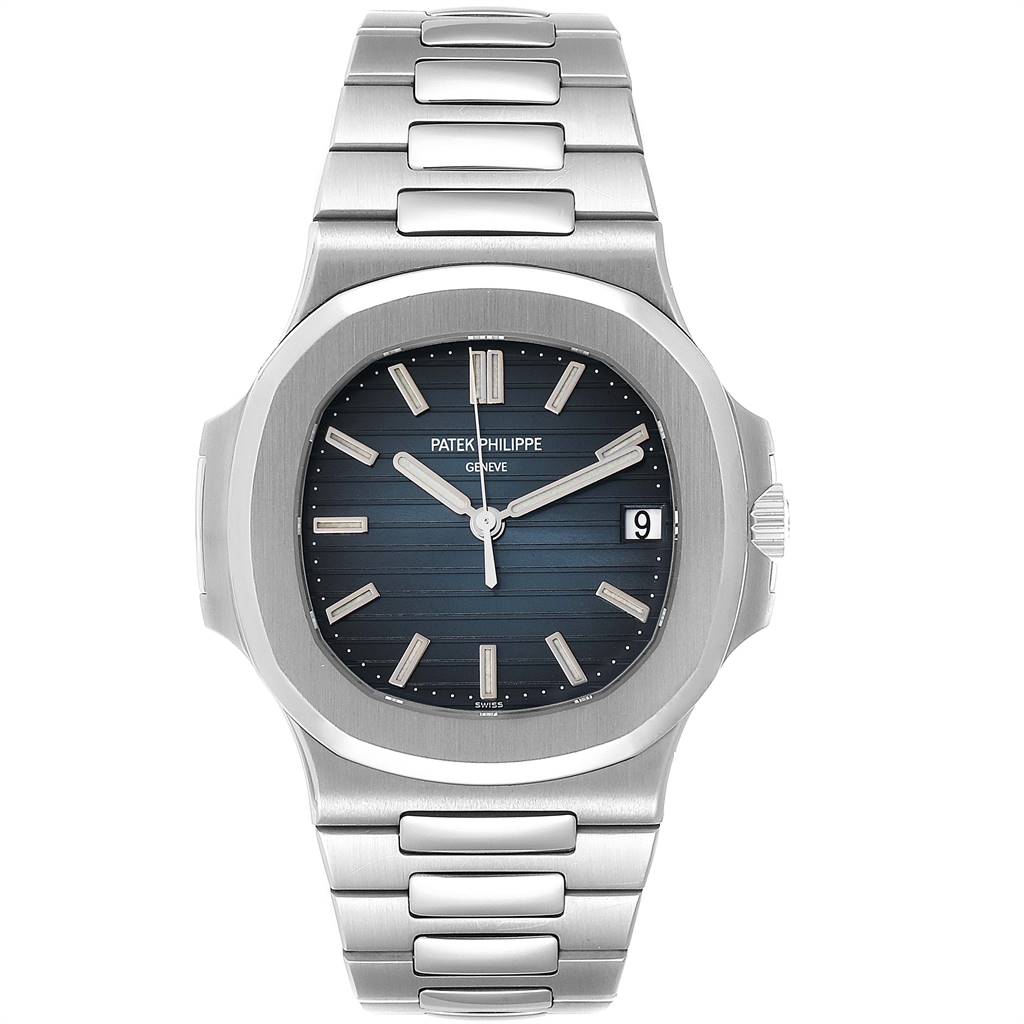 patek philippe blue face nautilus