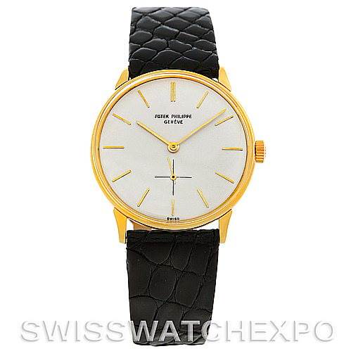 Patek Philippe Calatrava Vintage 18k Yellow Gold 2573 2 Watch