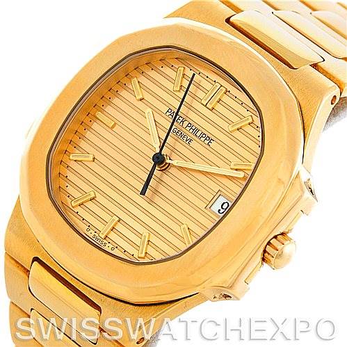 patek philippe nautilus 18k gold