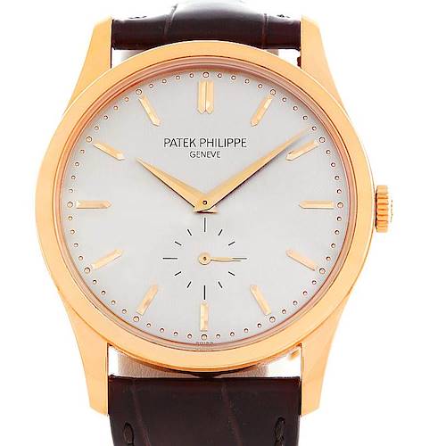 Photo of Patek Philippe Calatrava 18k Rose Gold Watch 5196R