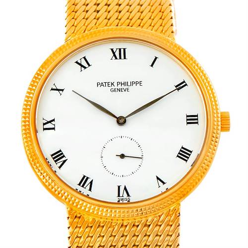 Photo of Patek Philippe Calatrava 18k Yellow Gold Watch 3919