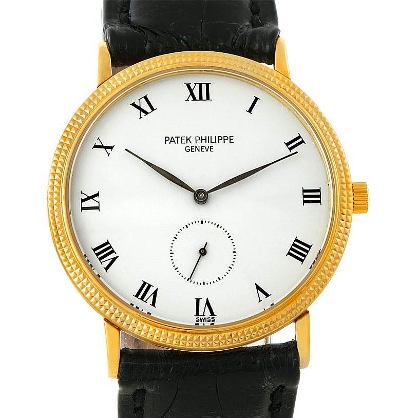 Patek Philippe Calatrava Yellow Gold 3919 | Stock 7955p | SwissWatchExpo