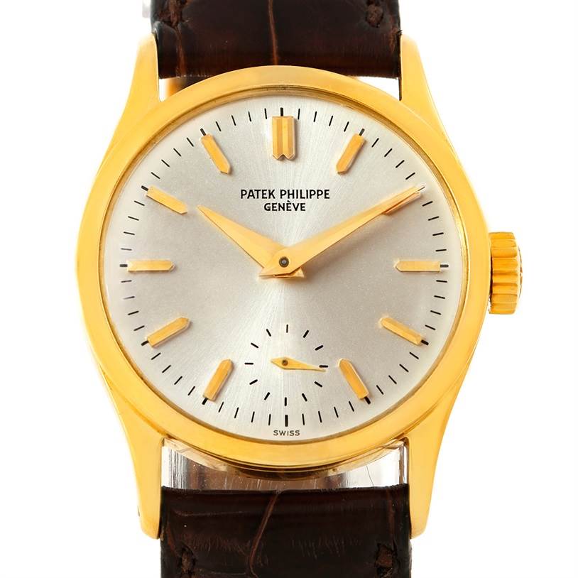 Patek Philippe Calatrava Vintage 18K Yellow Gold Watch 96 | SwissWatchExpo