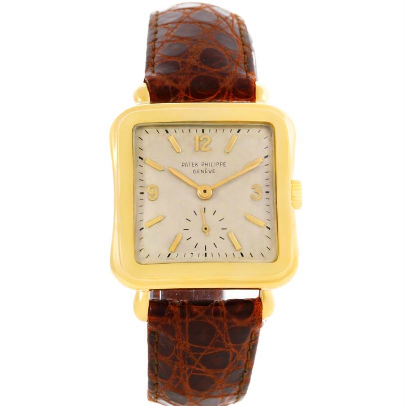 Patek Philippe Vintage 18k Yellow Gold Manual Winding Watch 2493 ...
