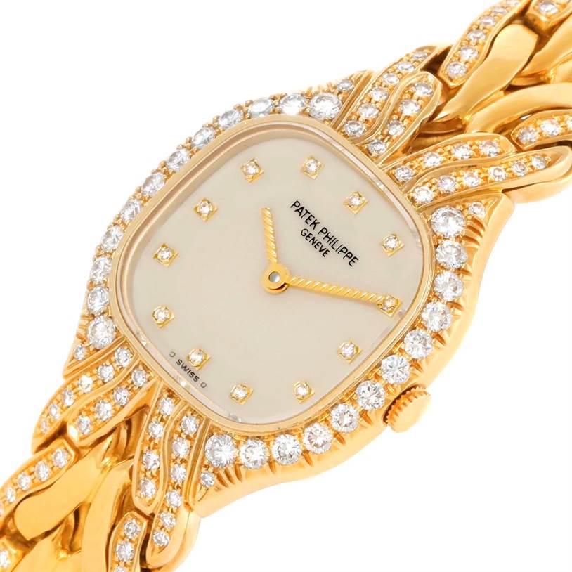 patek philippe gold with diamonds