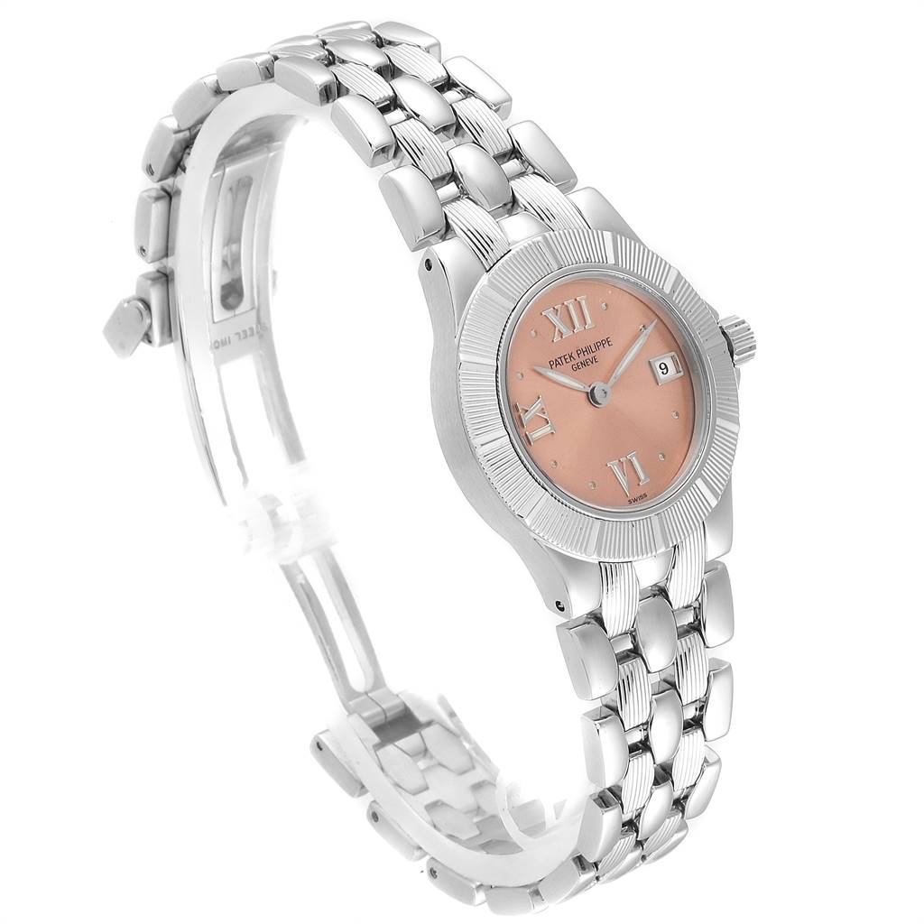 Patek Philippe Neptune Steel Copper Dial Ladies Watch 4880 | SwissWatchExpo