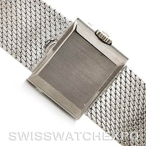 Patek Philippe Vintage Ladies 18k White Gold Watch 3322 | SwissWatchExpo