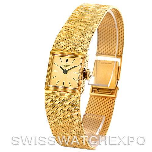 Patek Philippe Vintage Ladies 18k Yellow Gold 3285/50 Watch SwissWatchExpo