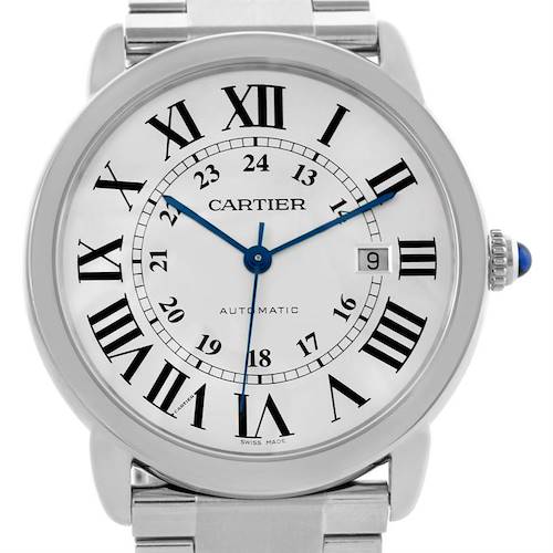 Photo of Cartier Ronde Solo Automatic Stainless Steel Mens Watch W6701011