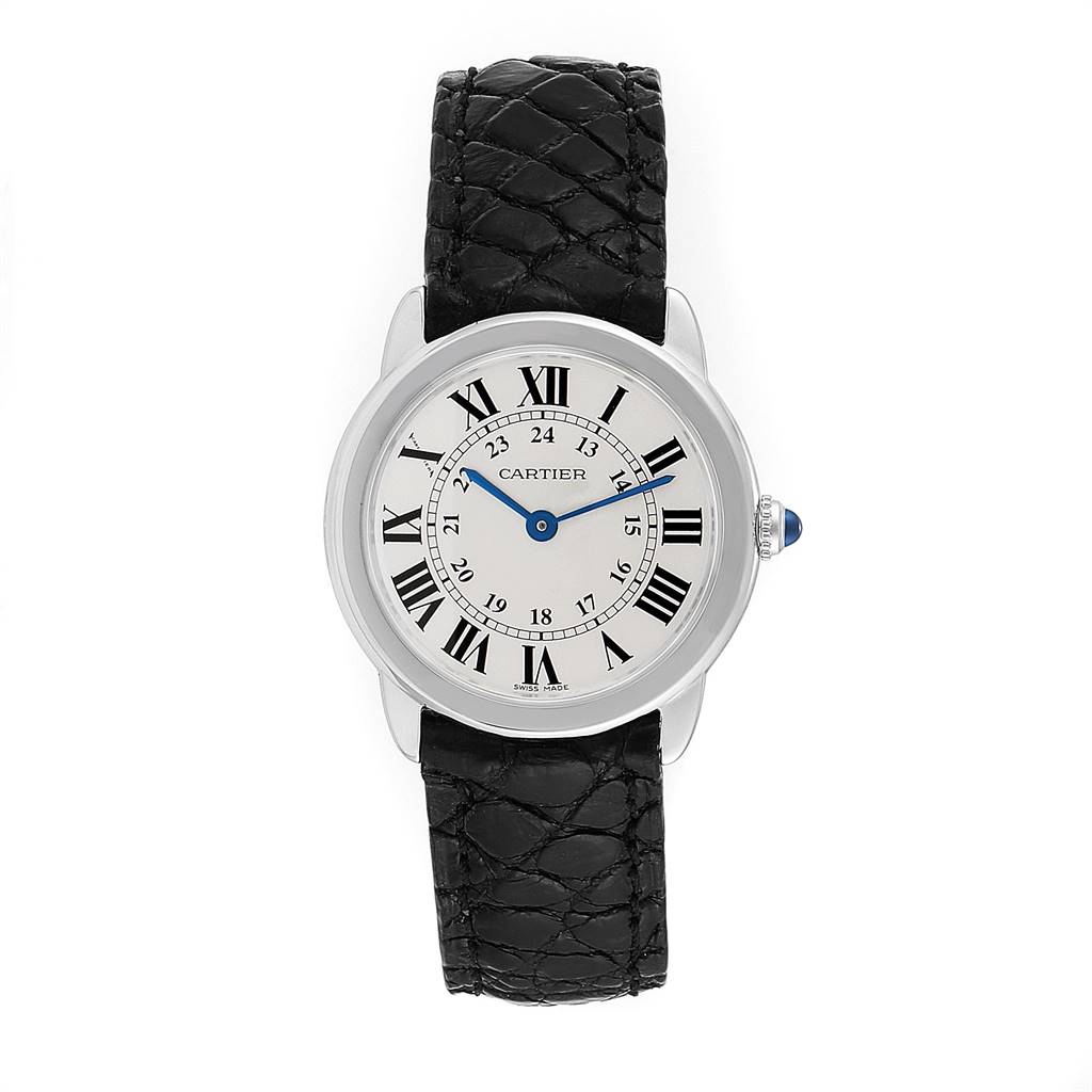 Cartier Ronde Solo Silver Dial Steel Ladies Watch W6700155 | SwissWatchExpo
