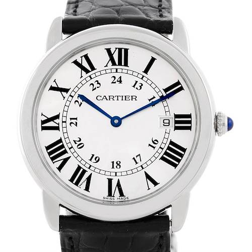 Photo of Cartier Ronde Solo Steel Mens Watch W6700255