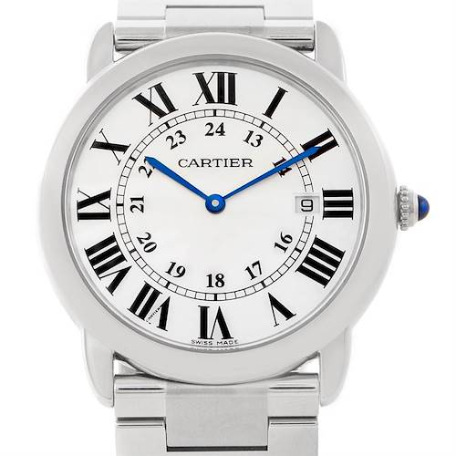 Photo of Cartier Ronde Solo Steel Mens Watch W6701005