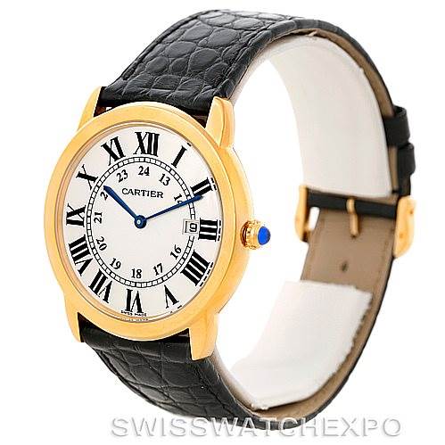 Cartier Ronde Solo Gold and Steel Mens Watch W6700455 | SwissWatchExpo