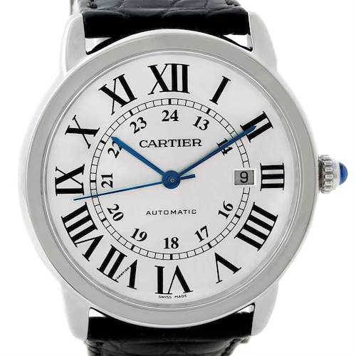 Photo of Cartier Ronde Solo Automatic Steel Mens Watch W6701010