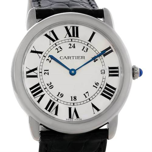 Photo of Cartier Ronde Solo Stainless Steel Mens Watch W6700255