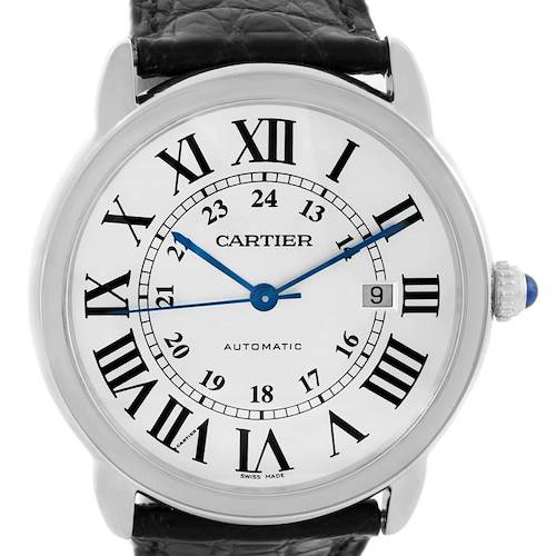 Photo of Cartier Ronde Solo Automatic Stainless Steel Mens Watch W6701010