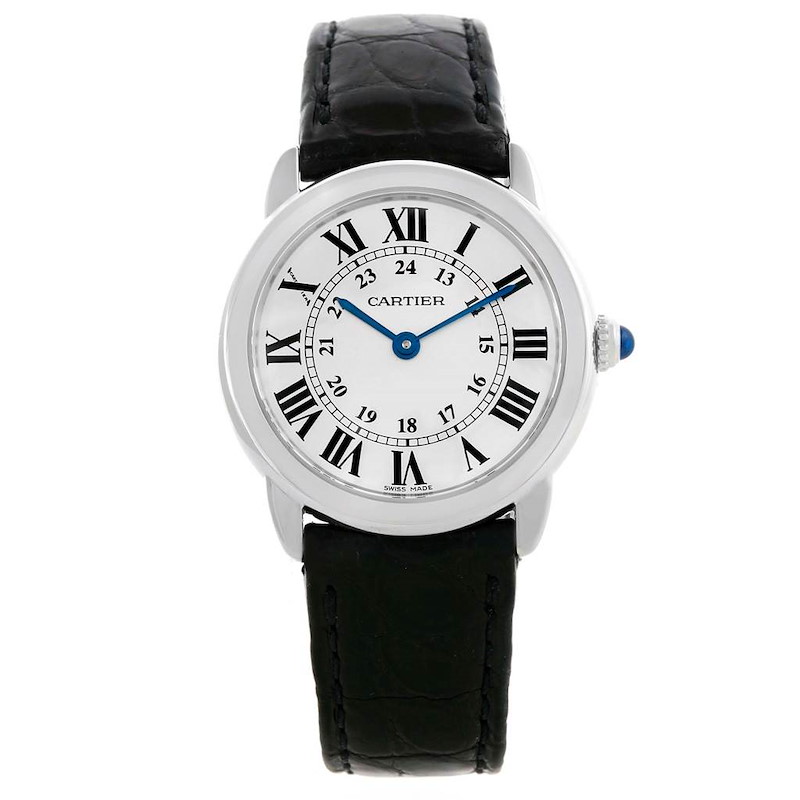 Cartier Ronde Solo Stainless Steel Ladies Watch W6700155 | SwissWatchExpo