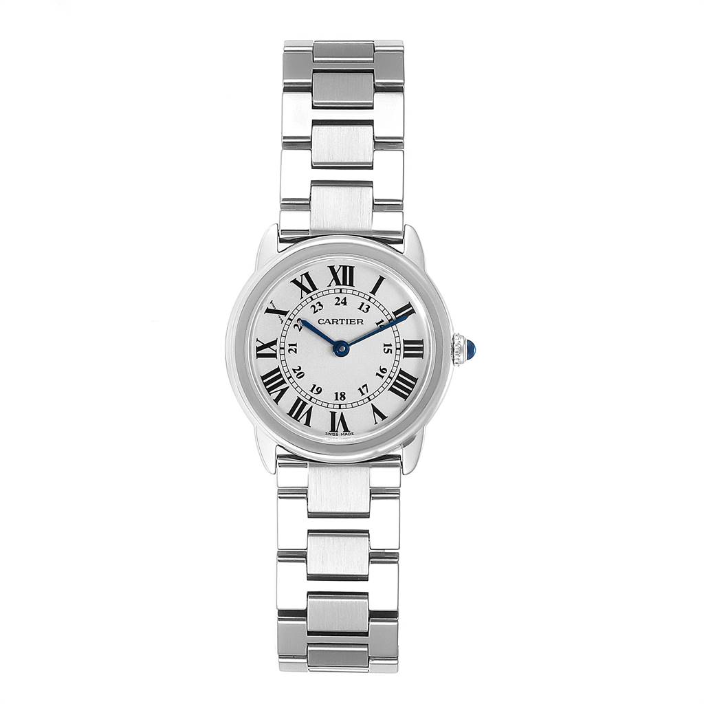 Cartier Ronde Solo Stainless Steel Quartz Ladies Watch W6701004 ...