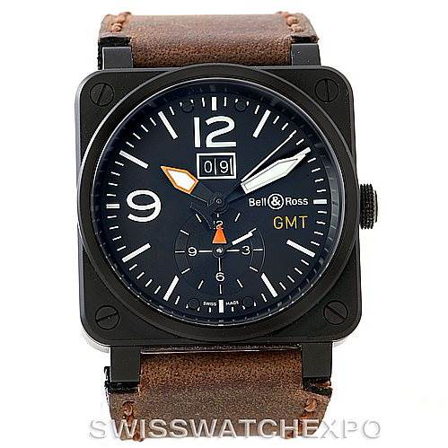 Bell Ross Aviation PVD Mens Watch BR0351 BR 03 51 SwissWatchExpo