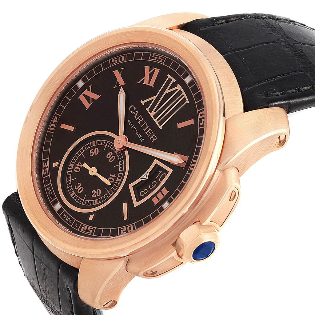 cartier calibre brown cartier calibre brown